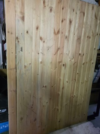 Cama para camper de madera