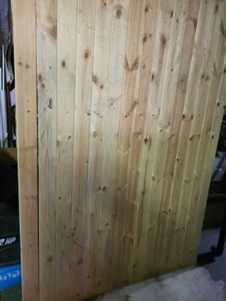Cama para camper de madera