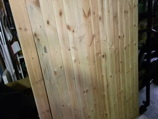 Cama para camper de madera