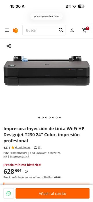 HP DesignJet T200 Series - Nueva sin abrir