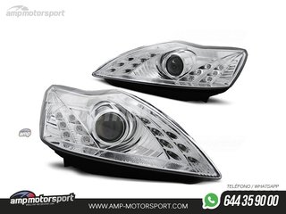 FAROS DELANTEROS LUZ DIURNA LED PARA FORD FOCUS MK2