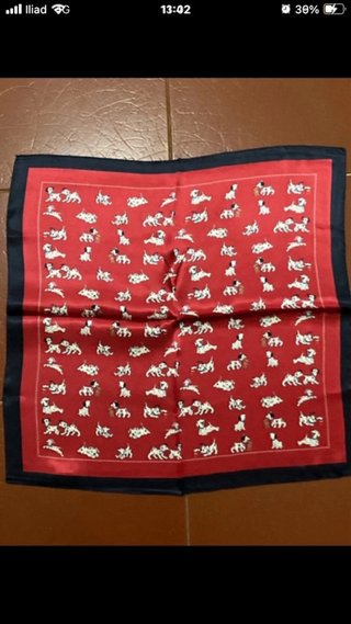 Foulard 101 Dalmatians in seta