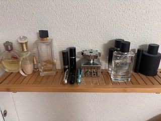 Perchero y Estanteria madera ikea
