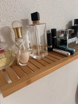 Perchero y Estanteria madera ikea