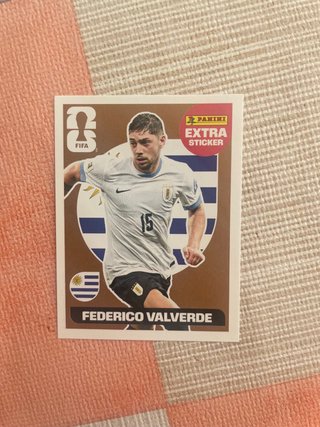 Cromos Panini FIFA Valverde Extra Bronce