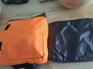Bolsa con pinzas para batería coche