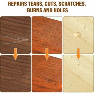 Kit Reparación Madera 6 Colores para Muebles y Pisos