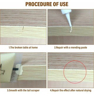 Kit Reparación Madera 6 Colores para Muebles y Pisos