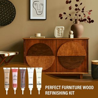 Kit Reparación Madera 6 Colores para Muebles y Pisos