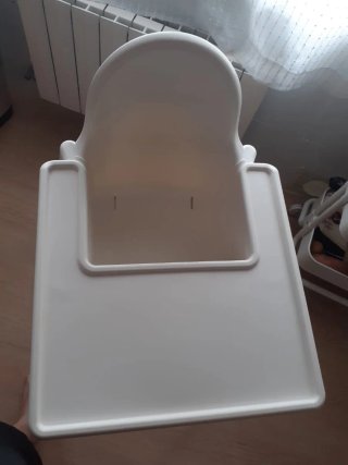 Trona infantil Ikea blanca
