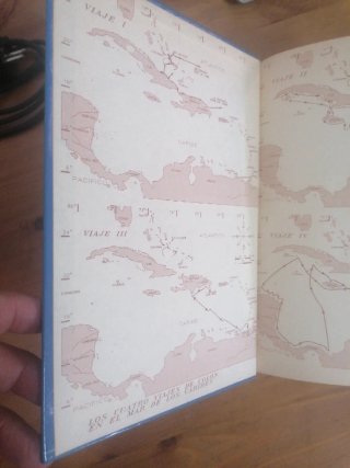 Libro Colón en el Mar de los Caribes. Historia.
