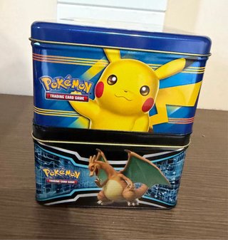 Lotto Tin Lunch Box Pokemon da collezione