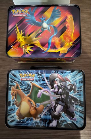 Lotto Tin Lunch Box Pokemon da collezione