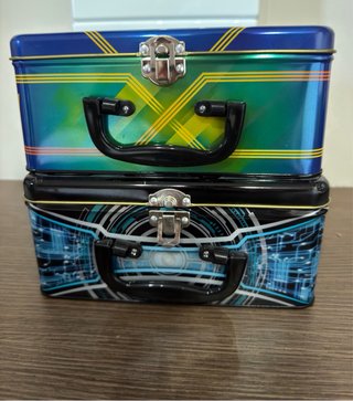Lotto Tin Lunch Box Pokemon da collezione