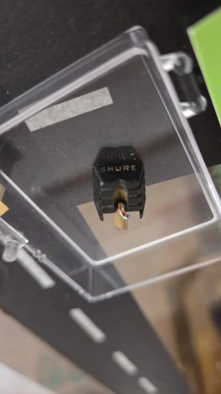 Thorens TD 124 Original con cápsula shure M77 M-D