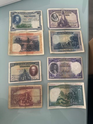 Billetes antiguos