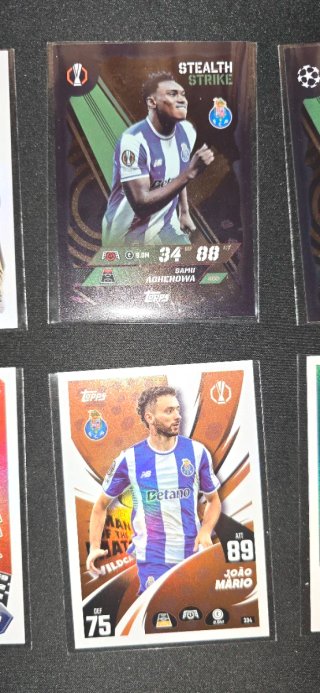 Lote Cartas Topps Match Attax 2025-2026