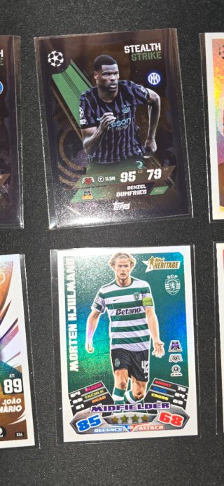 Lote Cartas Topps Match Attax 2025-2026