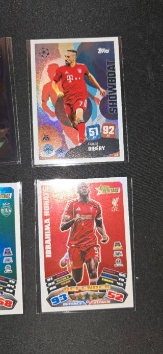 Lote Cartas Topps Match Attax 2025-2026
