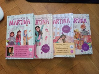 Libros 1-4 La diversión de Martina