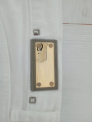 Shorts vaqueros Zara blancos con tachuelas