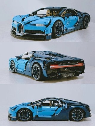 LEGO Technic 42083 Bugatti Chiron Completo