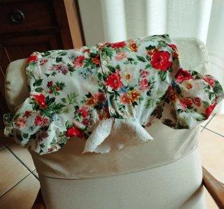Abito bambina cotone fiorato OVS
