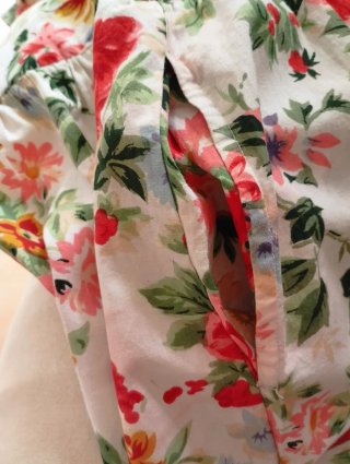 Abito bambina cotone fiorato OVS