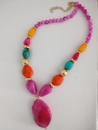 Collar Multicolor Bisutería