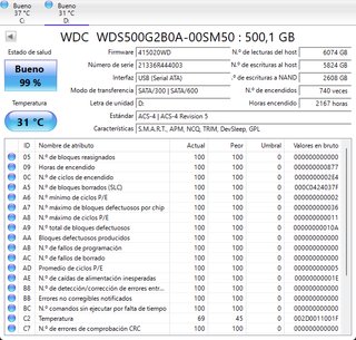 SSD 500GB WD Blue 3D NAND SATA