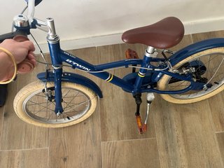 Bicicleta infantil azul Btwin