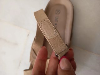 Sandalias UNIT SHOES piel bio camel talla 35