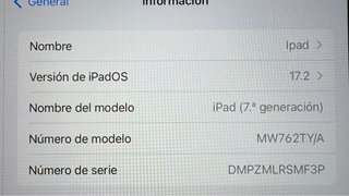 iPad 10.2 32GB 7ª Gen Oro Rosa