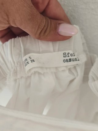 Vestido Sfera blanco talla S