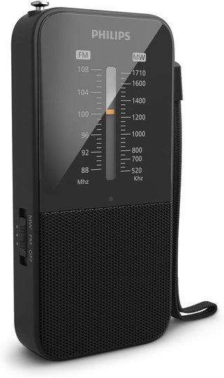 Philips radio portátil sonido claro