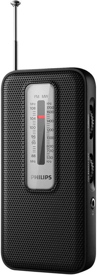 Philips radio portátil sonido claro