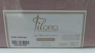 Set Lenzuola Cotone Beige/Marrone
