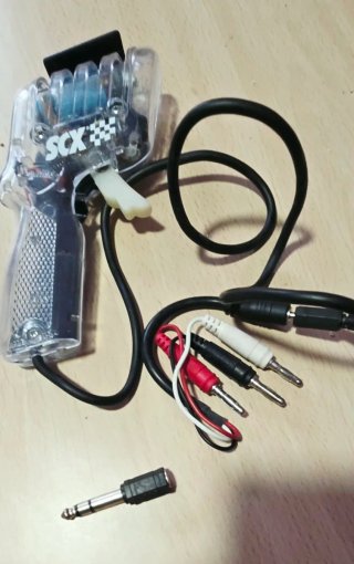 Mando Scalextric SCX Transparente