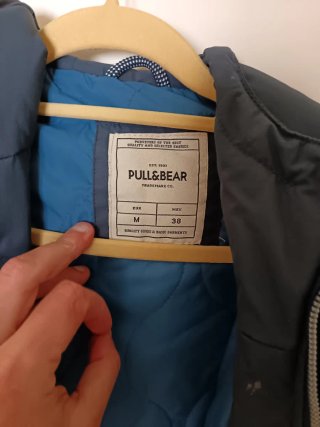 Chaqueta Pull&Bear Azul Talla M
