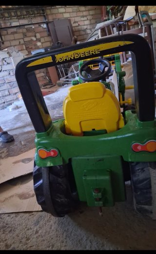 Tractor John Deere Infantil con Pala