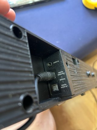 Barra de Sonido Samsung Negra y Plateada