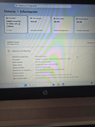 HP ProBook G4 i5 20GB RAM 256GB SSD