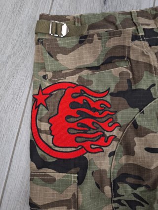 Hellstar Cargo Shorts Camouflage