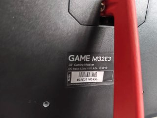 Monitor GAME M32E3 Full HD de 32 pulgadas