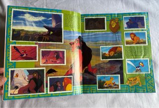 Álbum Cromos Disney El Rey León Panini