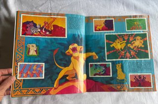 Álbum Cromos Disney El Rey León Panini