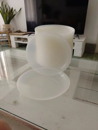 Lote Copas ,Vasos, Tazas, platos,Transparente ,bla