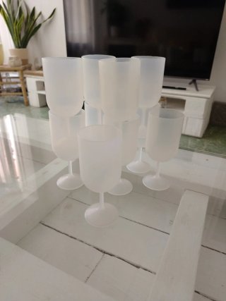 Lote Copas ,Vasos, Tazas, platos,Transparente ,bla