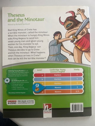 Theseus and the Minotaur, Mit 1 CD-ROM/Audio-CD...