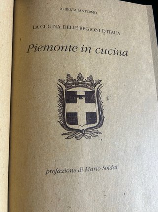 Piemonte in Cucina Libro Cucina Italiana